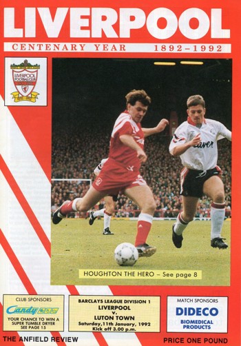 Match programme